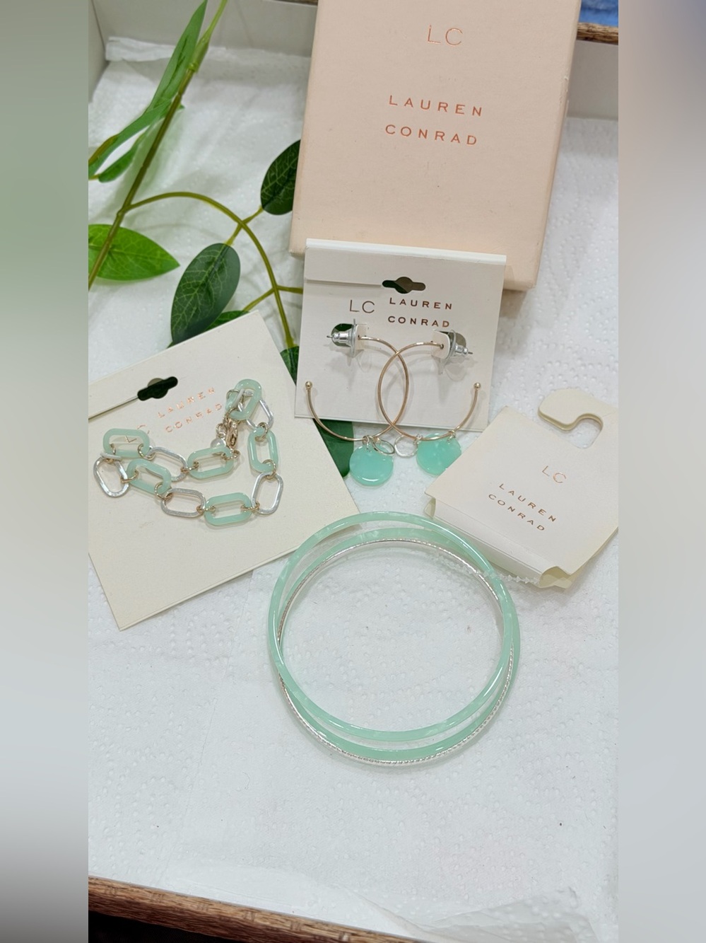 LC Lauren Conrad jewelry set